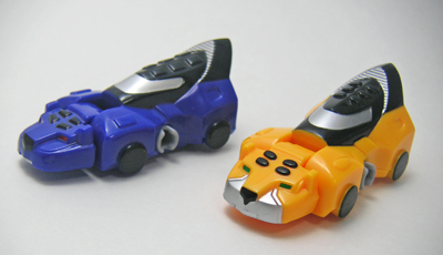 micro animal zord set