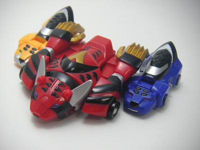 micro animal zord set