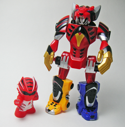 micro animal zord set