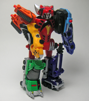 micro animal zord set