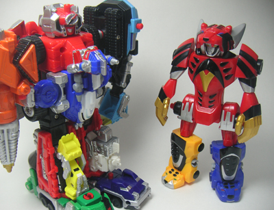 micro animal zord set